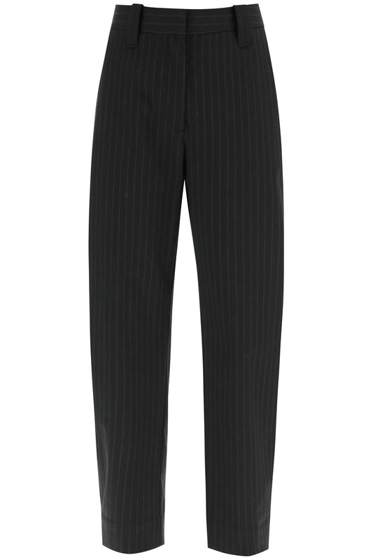 Ganni Ganni pinstriped carrot pants