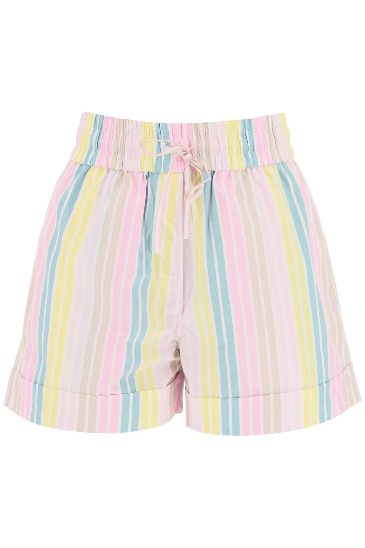 Ganni Ganni organic cotton shorts