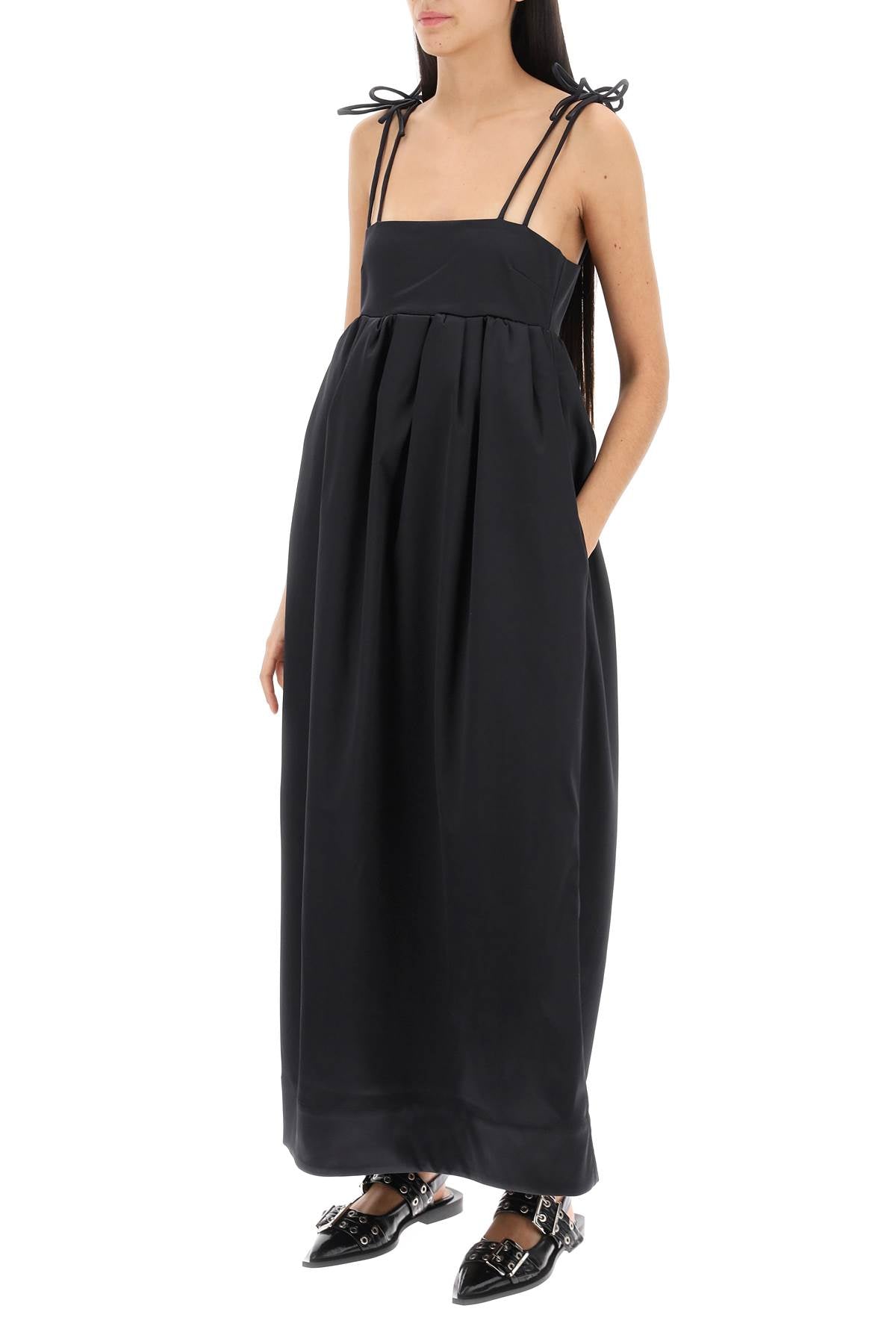 Ganni Ganni duchesse maxi dress