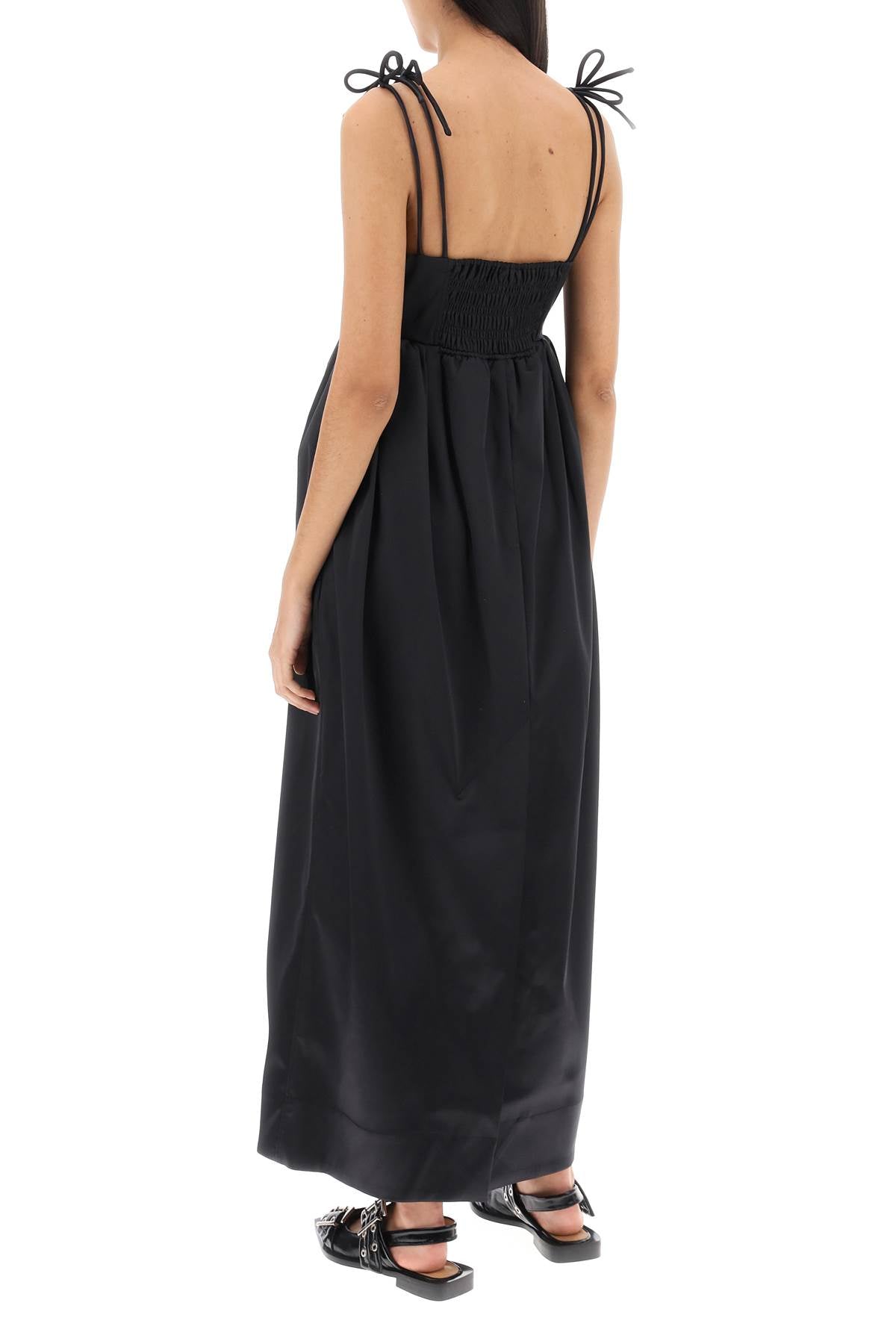 Ganni Ganni duchesse maxi dress