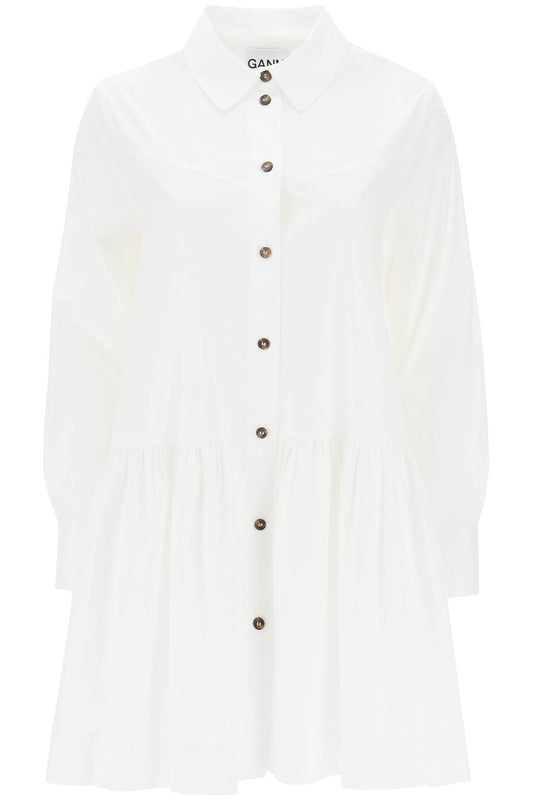 Ganni Ganni mini shirt dress