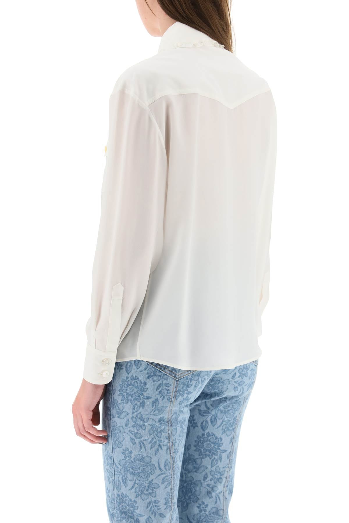 Alessandra Rich Alessandra rich silk shirt