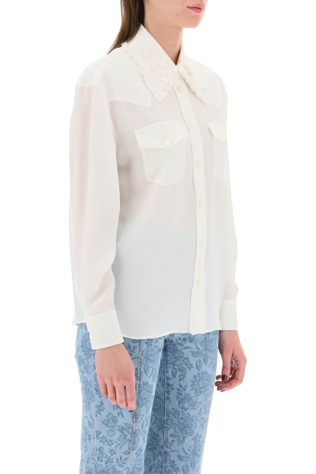 Alessandra Rich Alessandra rich silk shirt