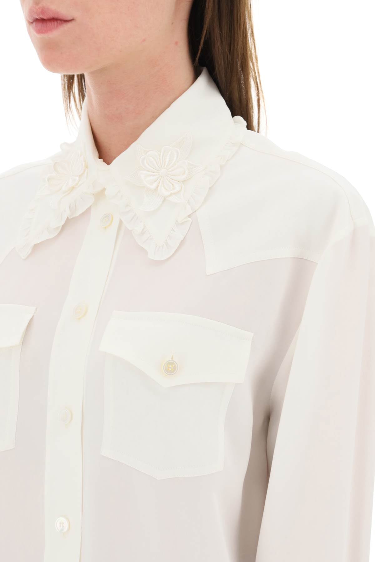 Alessandra Rich Alessandra rich silk shirt