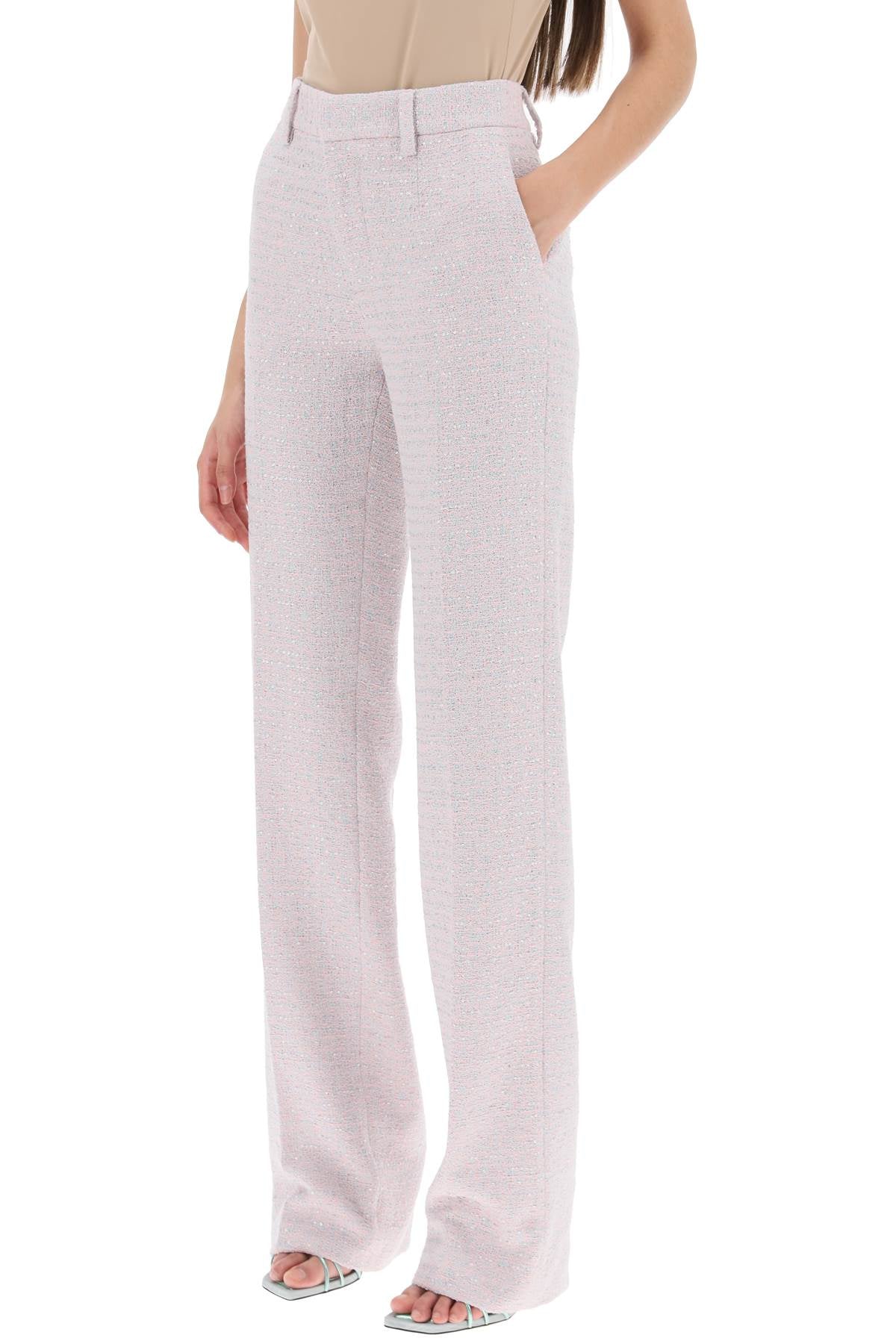 Alessandra Rich Alessandra rich pants in tweed boucle'