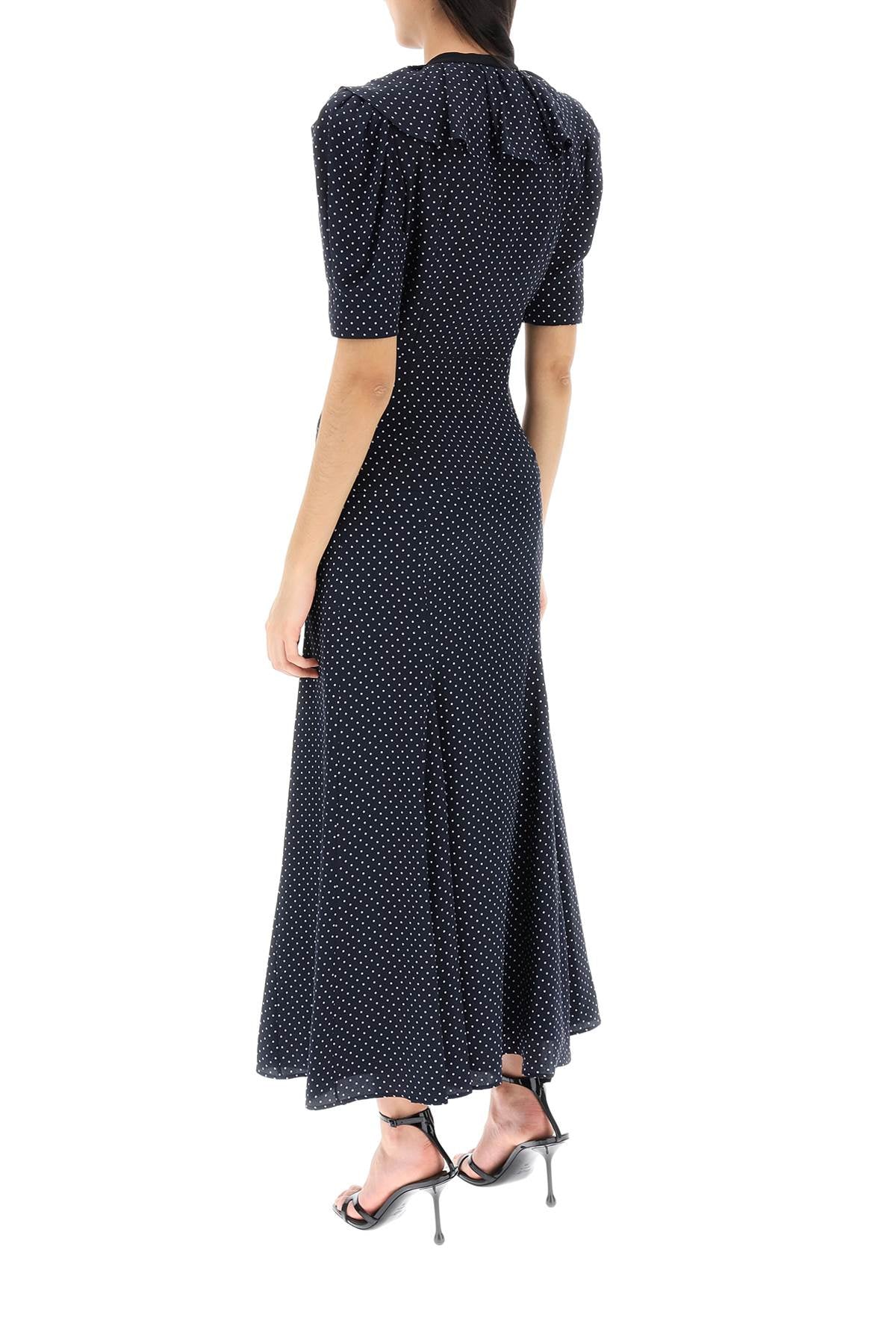 Alessandra Rich Alessandra rich polka dot long dress