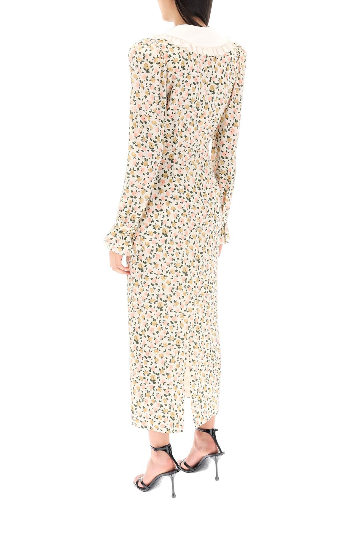 Alessandra Rich Alessandra rich floral shirt dress