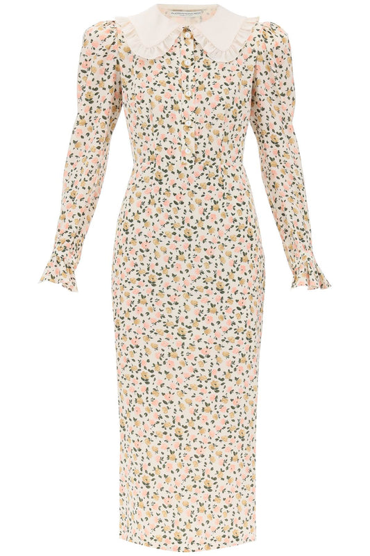 Alessandra Rich Alessandra rich floral shirt dress