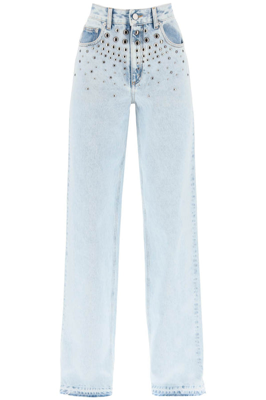 Alessandra Rich Alessandra rich jeans with studs