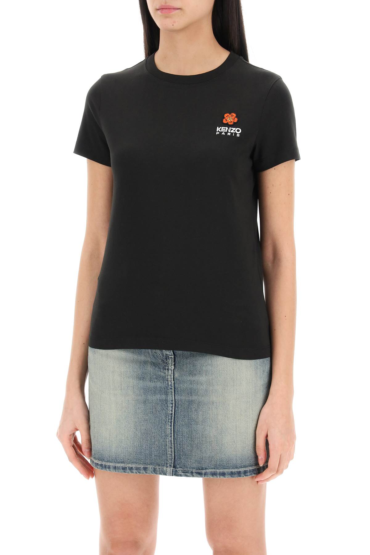 Kenzo Kenzo crew-neck t-shirt with embroidery