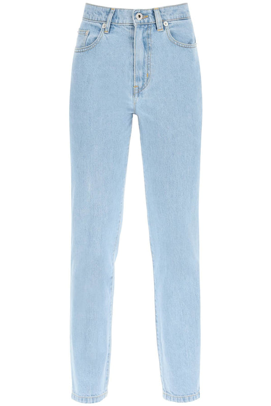 Kenzo Kenzo straight-leg bleached jeans