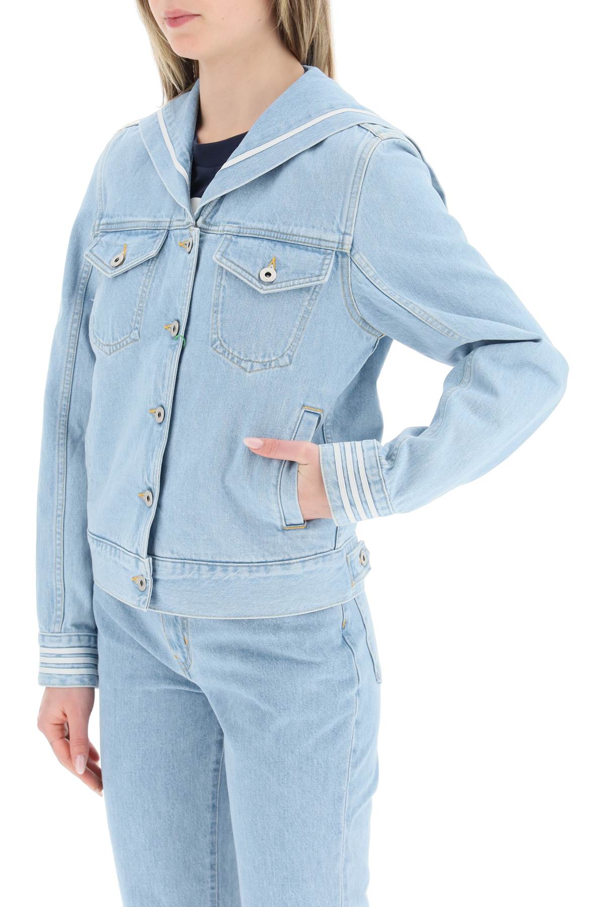 Kenzo Kenzo 'kenzo sailor' denim jacket