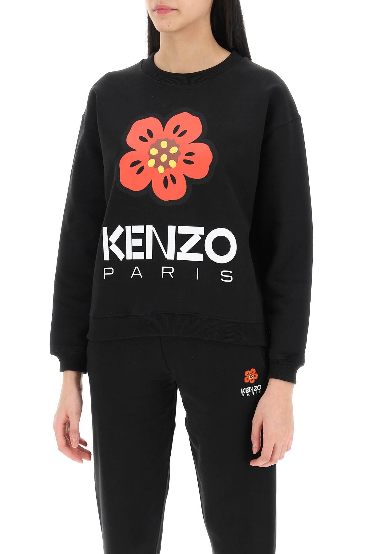 Kenzo Kenzo bokè flower crew-neck sweatshirt