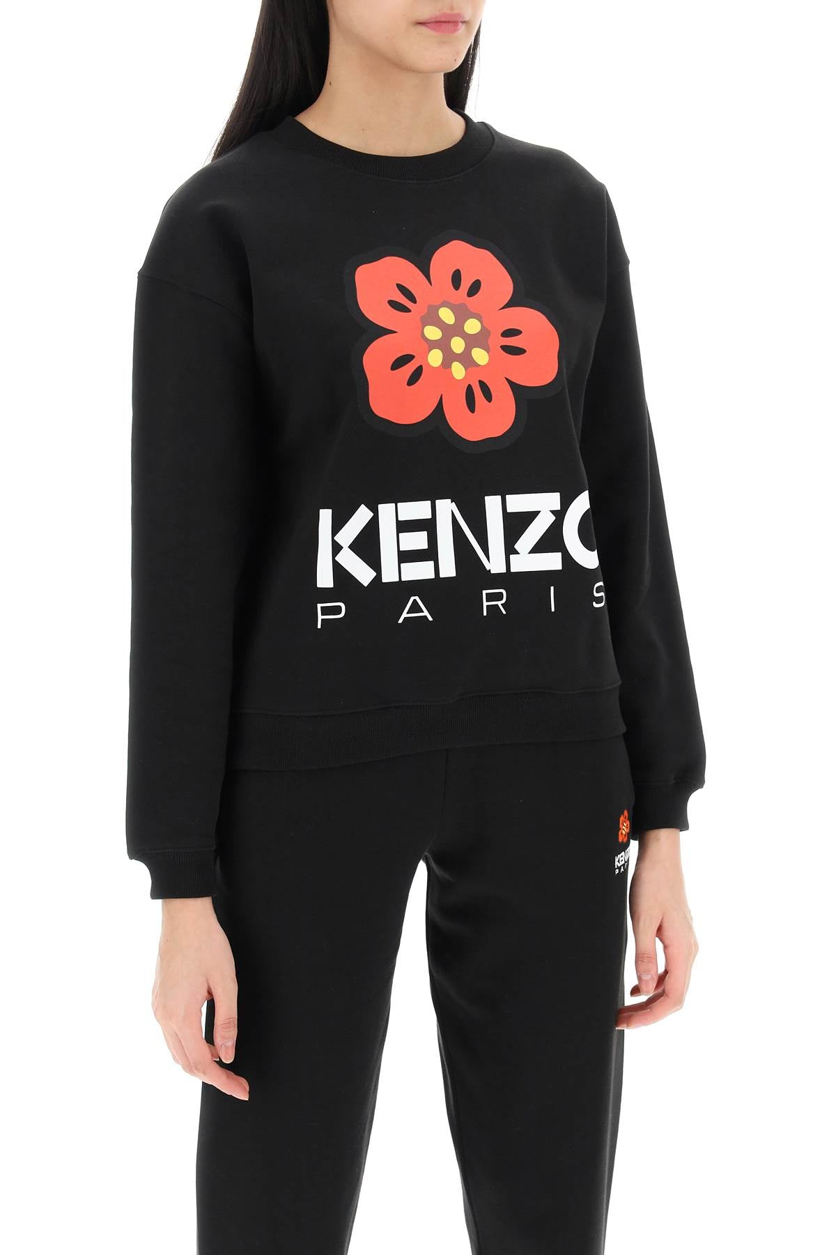 Kenzo Kenzo bokè flower crew-neck sweatshirt