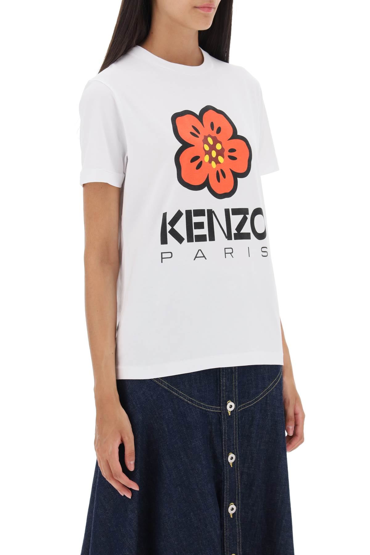 Kenzo Kenzo t-shirt with boke flower print