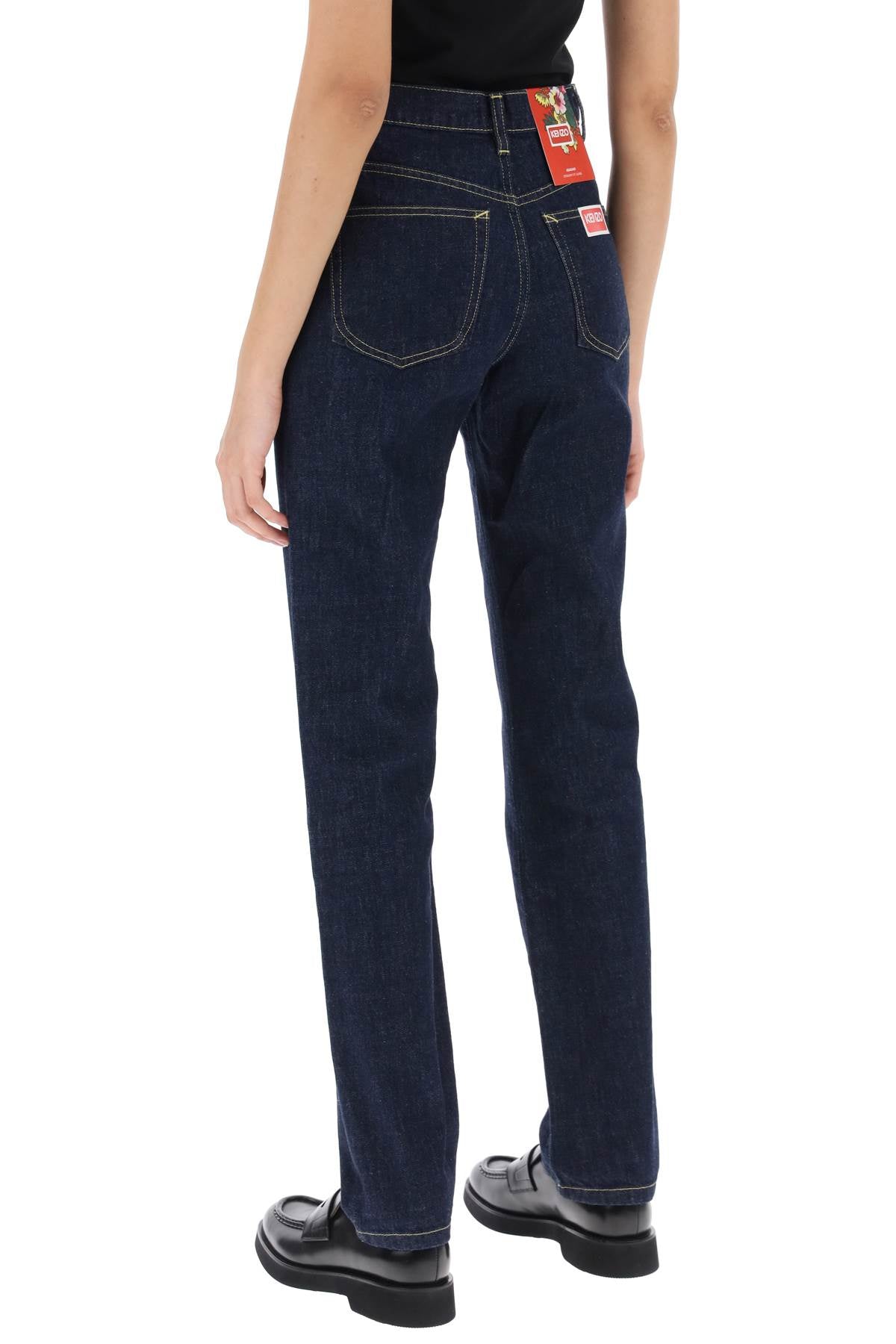 Kenzo Kenzo asagao regular fit jeans