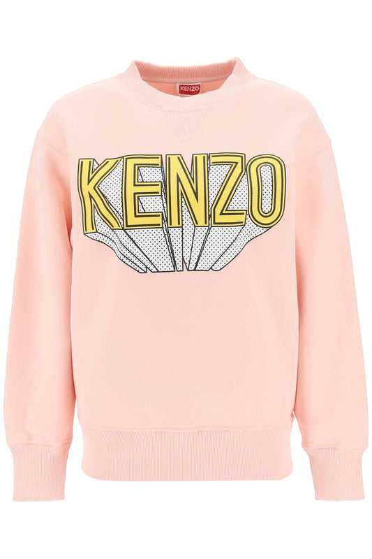 Kenzo Kenzo 3d-printed crew-neck sweatshirt