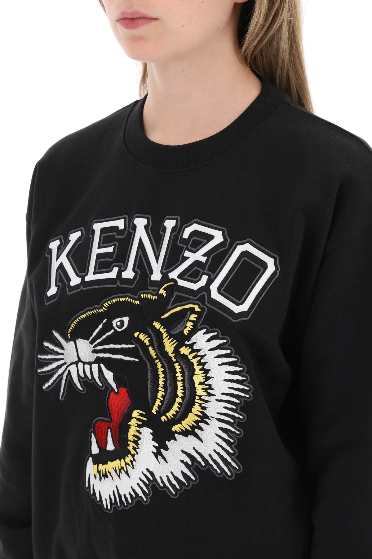 Kenzo Kenzo 'tiger varsity jungle' crew-neck sweatshirt