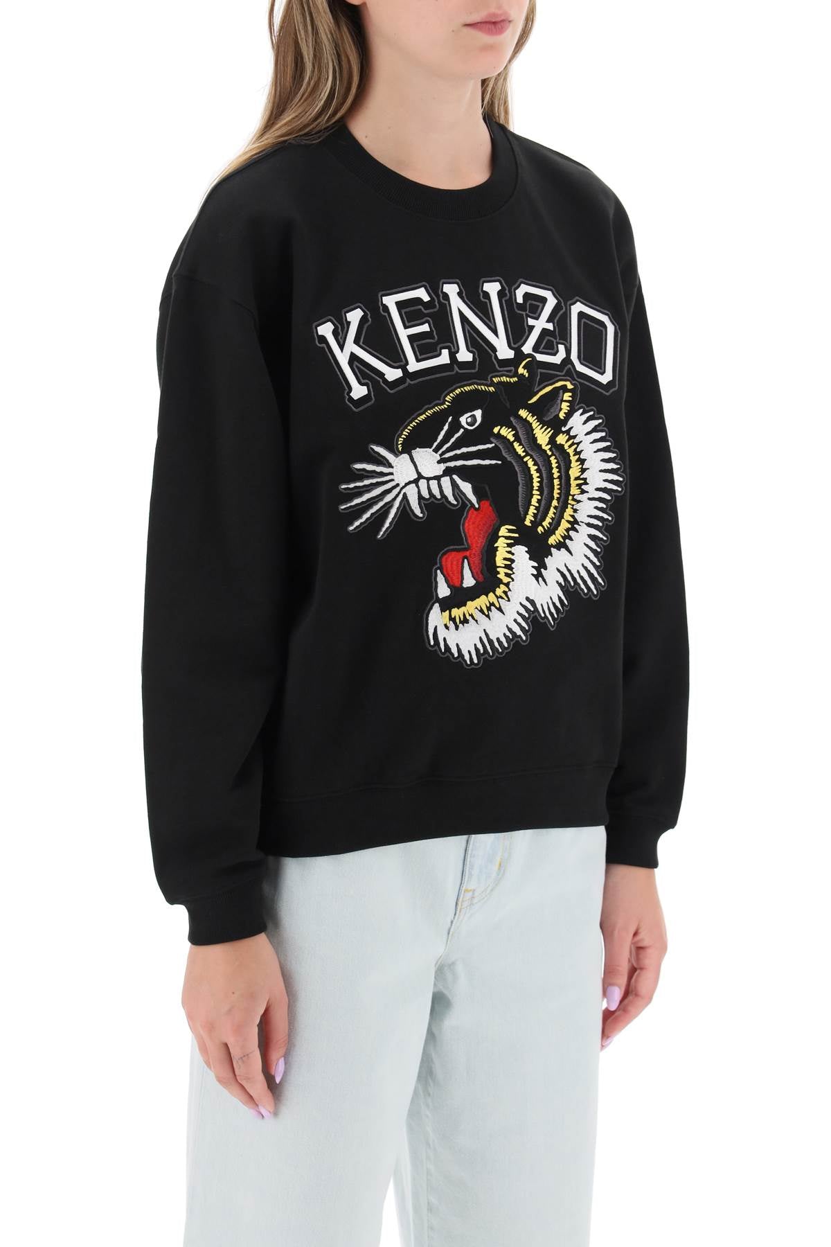 Kenzo Kenzo 'tiger varsity jungle' crew-neck sweatshirt