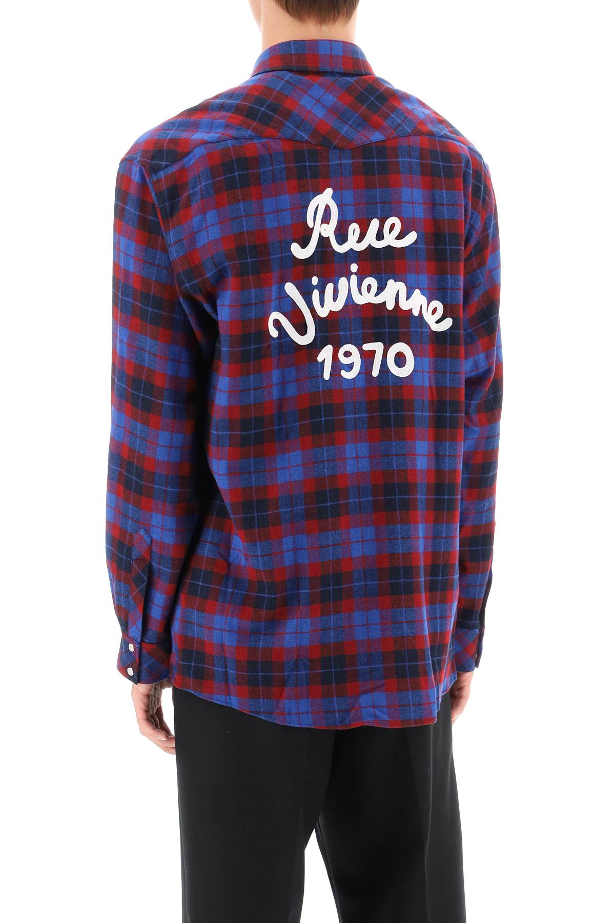 Kenzo Kenzo rue vivienne 1970 western shirt