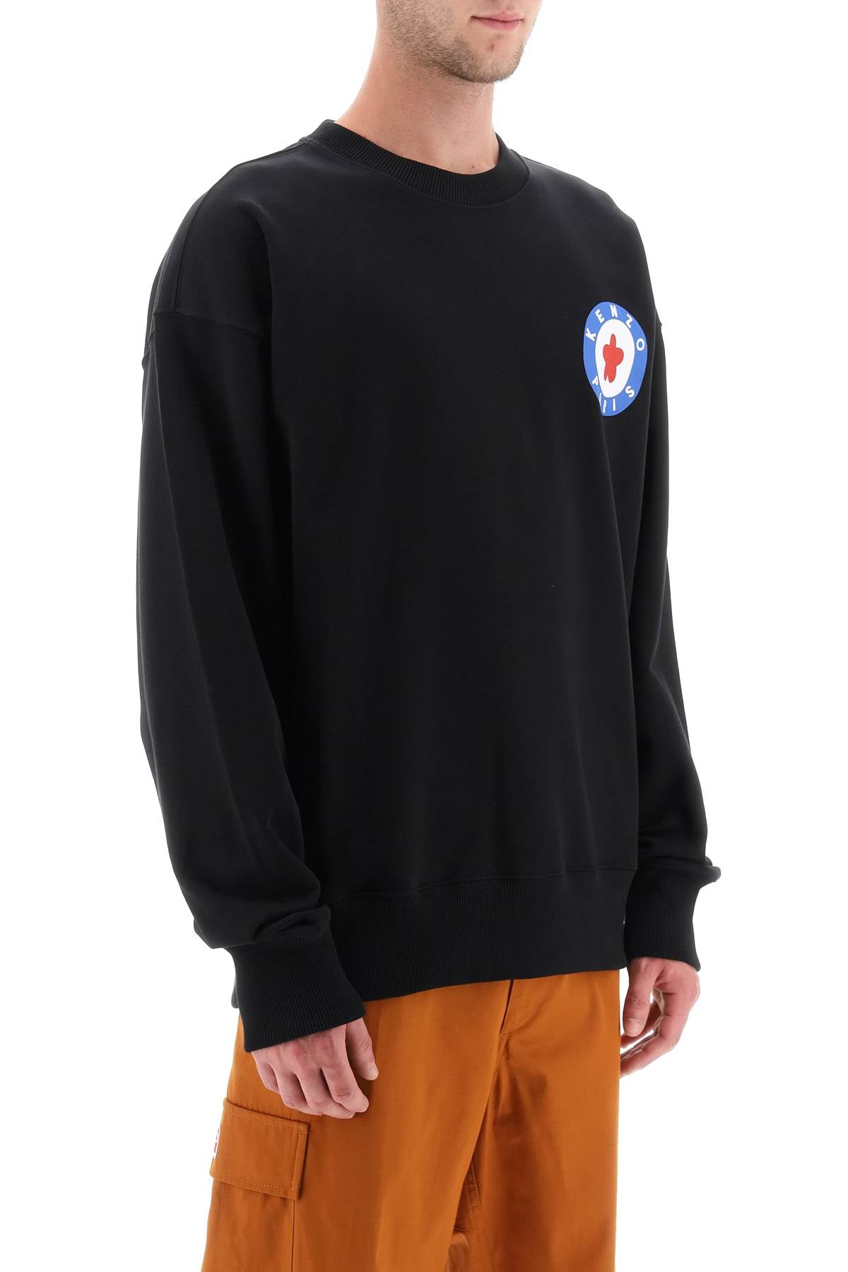 Kenzo Kenzo crew-neck sweatshirt with kenzo target print