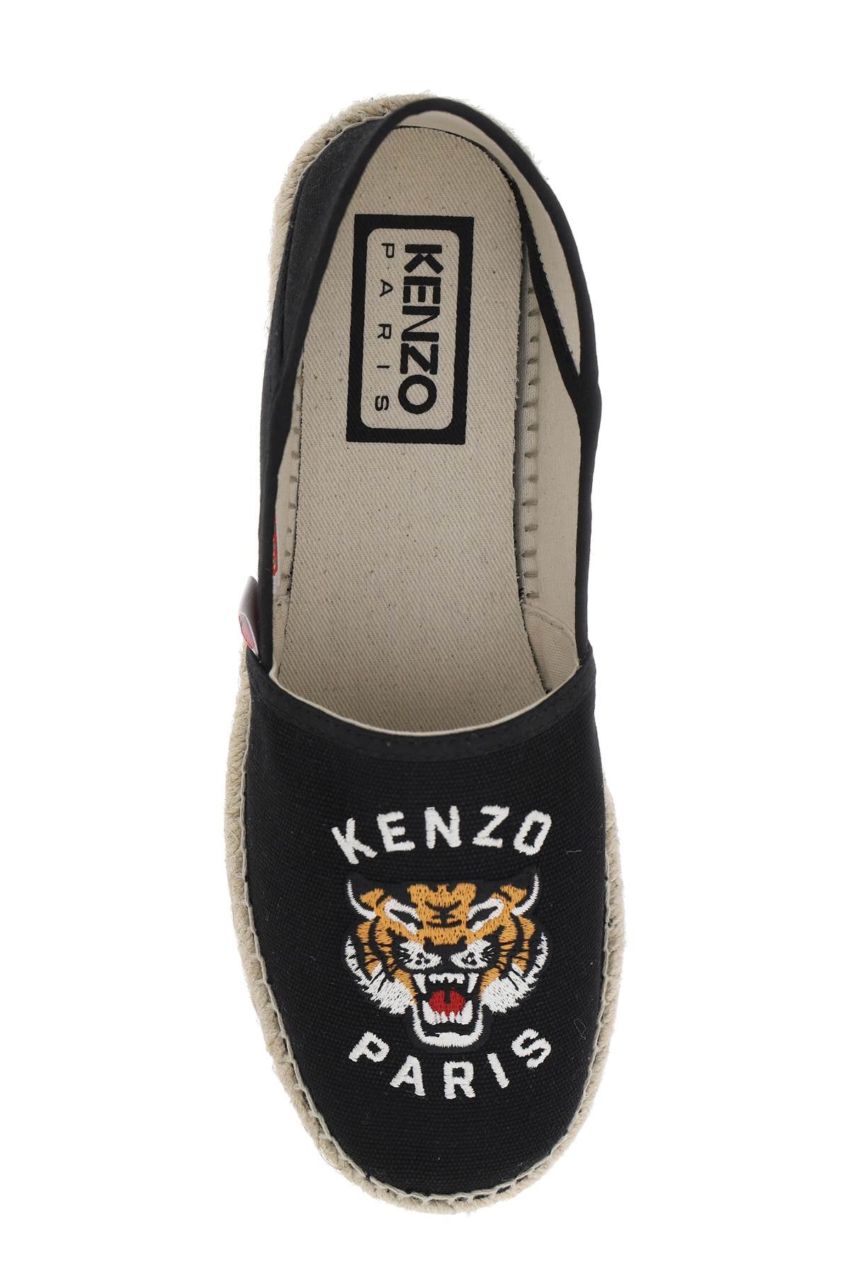 Kenzo Kenzo canvas espadrilles with logo embroidery