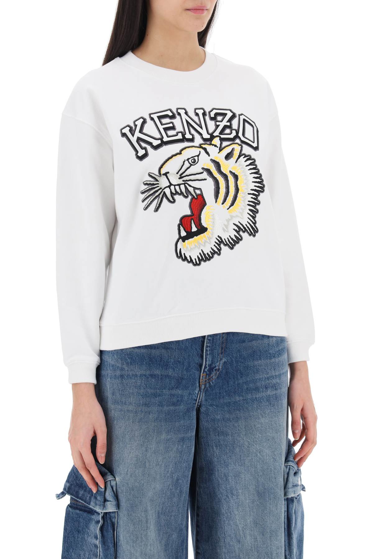 Kenzo Kenzo tiger varsity crew-neck sweatshirt