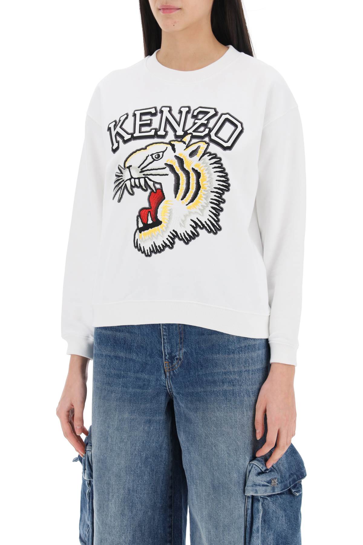 Kenzo Kenzo tiger varsity crew-neck sweatshirt