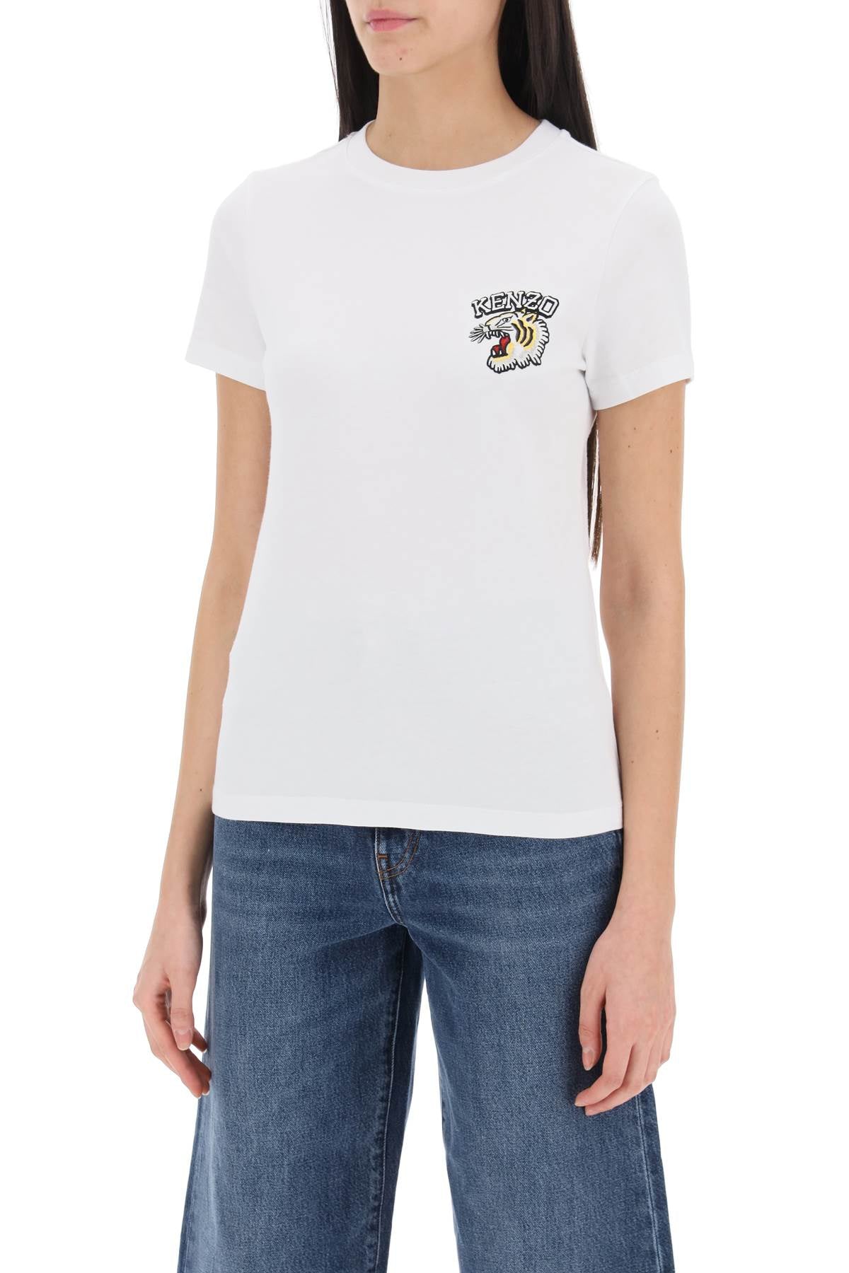 Kenzo Kenzo crew-neck t-shirt with embroidery