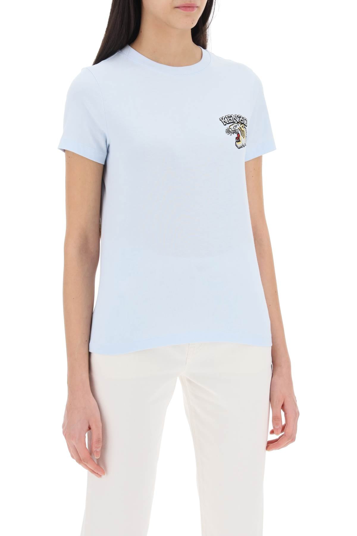 Kenzo Kenzo crew-neck t-shirt with embroidery