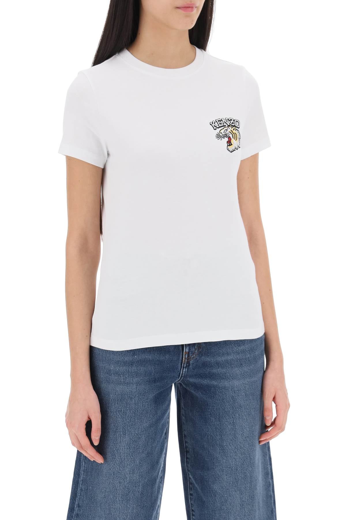 Kenzo Kenzo crew-neck t-shirt with embroidery