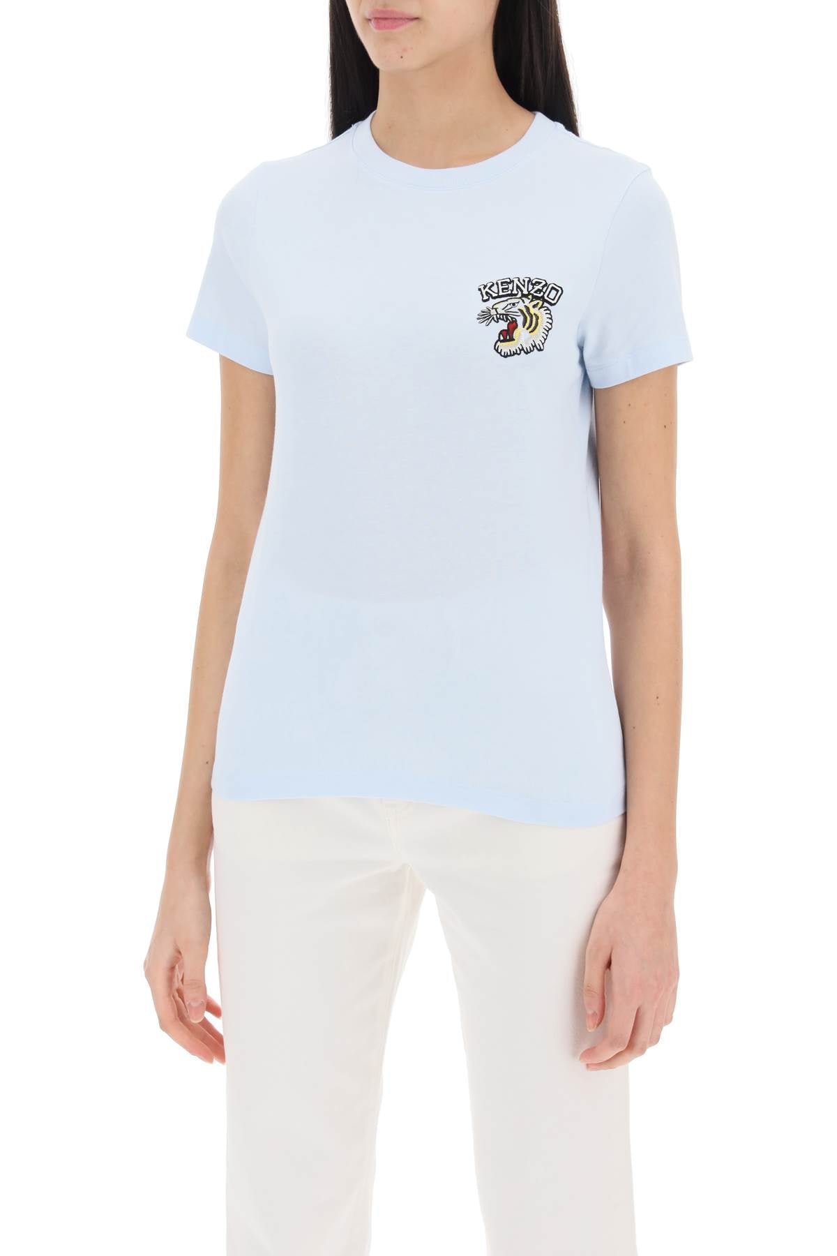 Kenzo Kenzo crew-neck t-shirt with embroidery