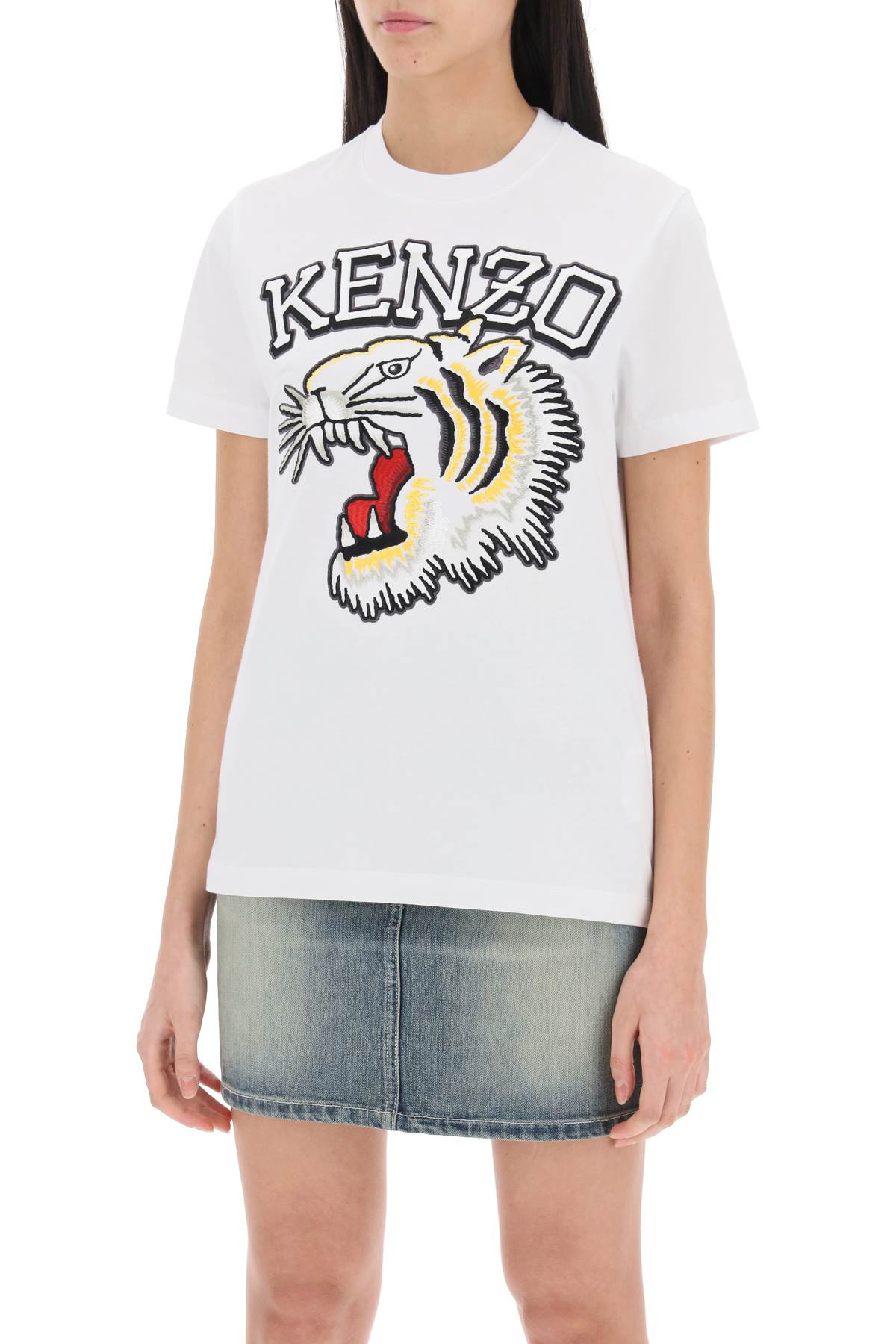 Kenzo Kenzo tiger varsity crew-neck t-shirt