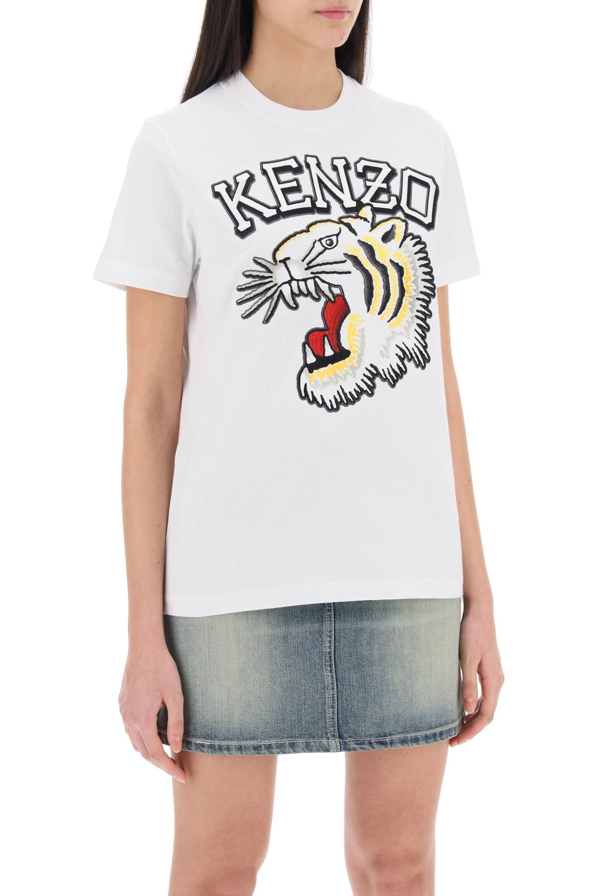 Kenzo Kenzo tiger varsity crew-neck t-shirt