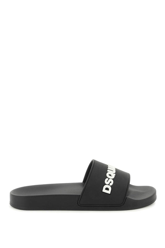 Dsquared2 Dsquared2 logo rubber slides