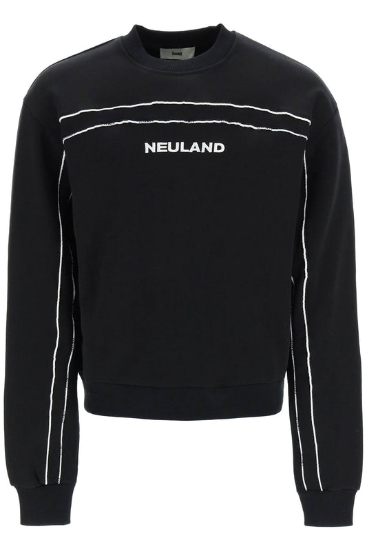 GMBH Gmbh sweatshirt with embroidery and piping