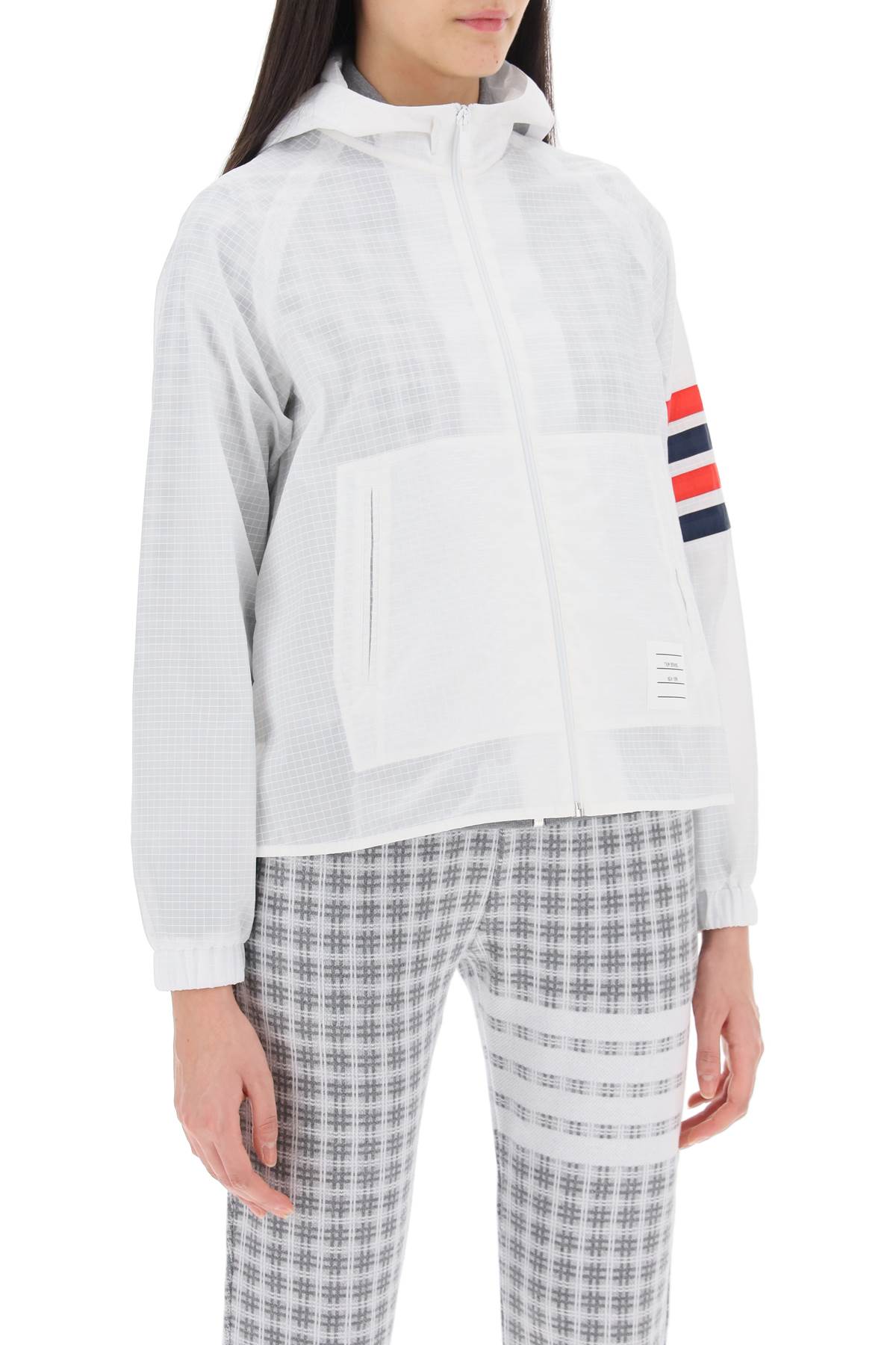 سترة Thom Browne Thom Browne ذات 4 بار في ripstop