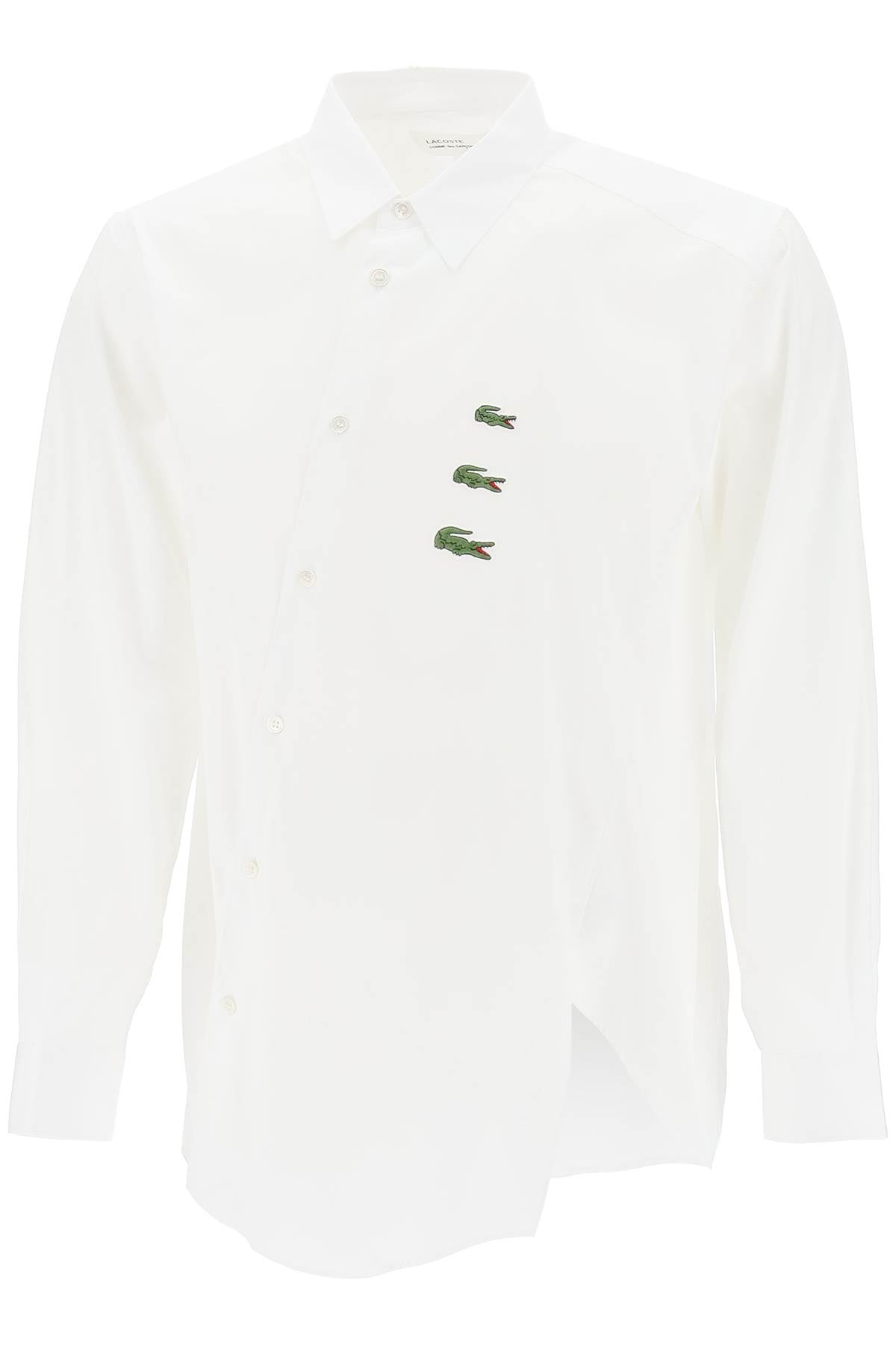 Comme Des Garcons Shirt Comme des garcons shirt x lacoste bias-cut shirt