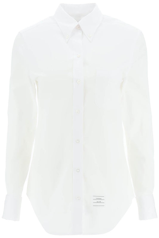 Thom Browne Thom browne camicia classica in popeline di cotone