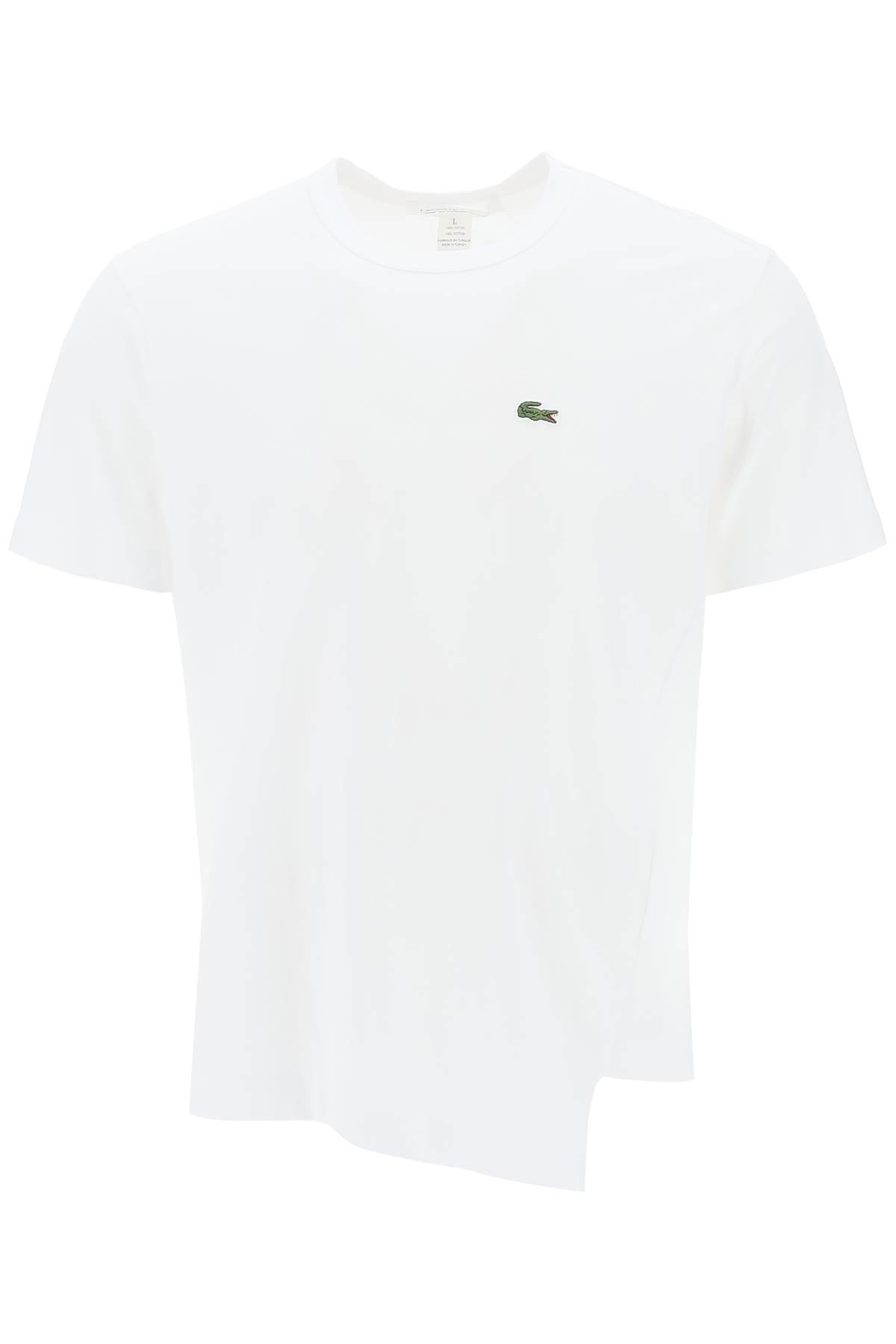 Comme Des Garcons Shirt Comme des garcons shirt x lacoste asymmetrical t-shirt