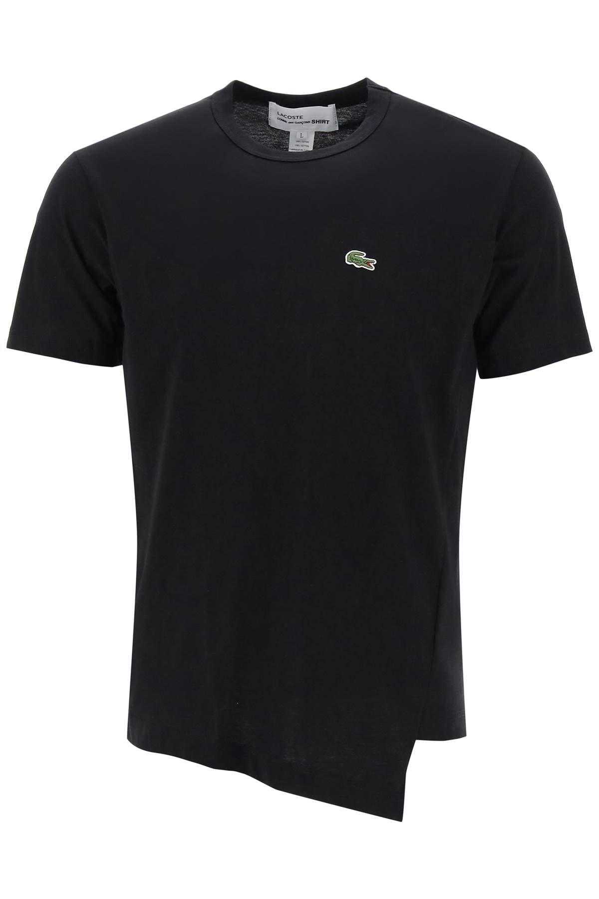 Comme Des Garcons Shirt Comme des garcons shirt x lacoste asymmetrical t-shirt