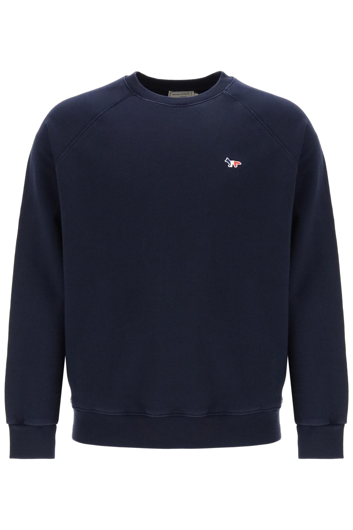 Maison Kitsune Maison kitsune tricolor fox sweatshirt