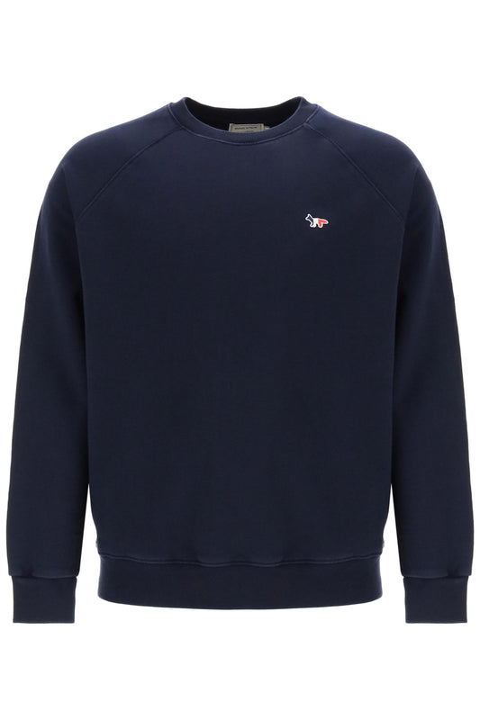 Maison Kitsune Maison kitsune tricolor fox sweatshirt