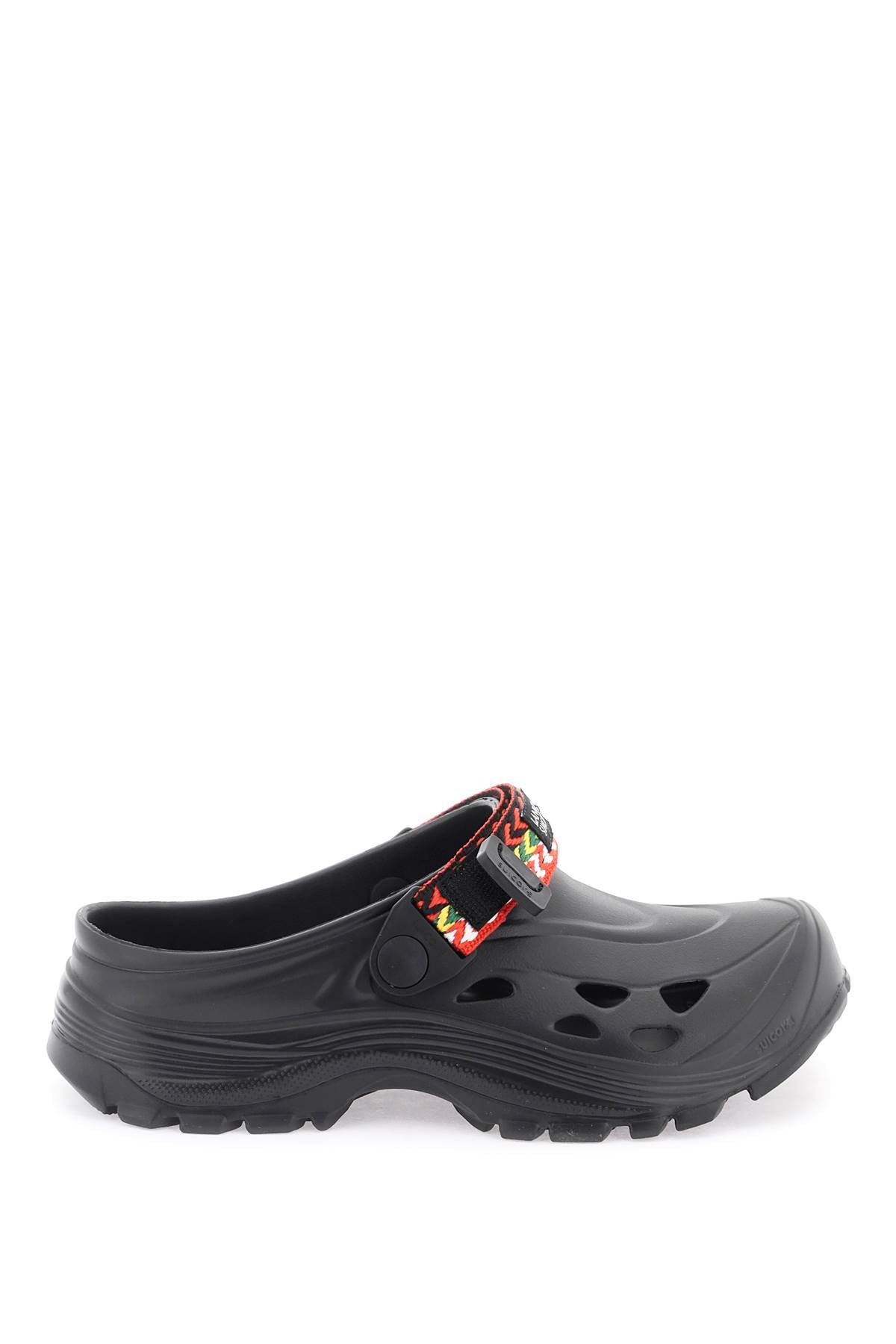 Lanvin Lanvin rubber clogs with multicolored strap