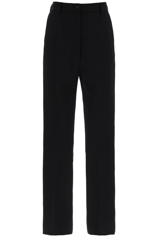 Dolce & Gabbana Dolce & gabbana wool gabardine cigarette pants.