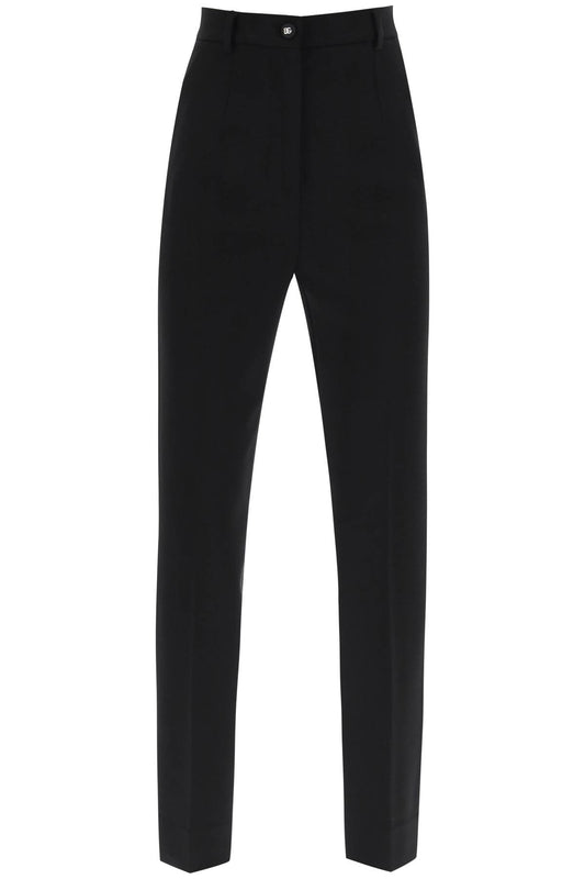 Dolce & Gabbana Dolce & gabbana milano-stitch cigarette pants