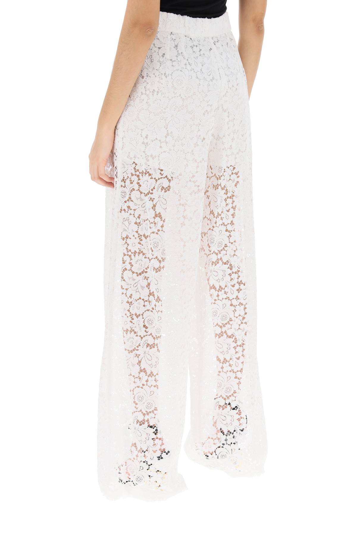 Dolce & Gabbana Dolce & gabbana pajama pants in cordonnet lace