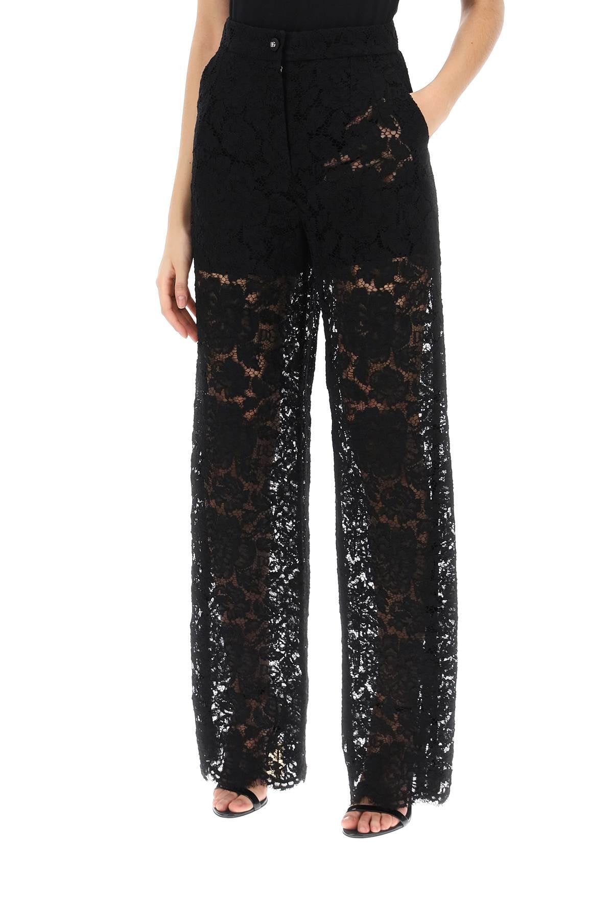 Dolce & Gabbana Dolce & gabbana lace pants