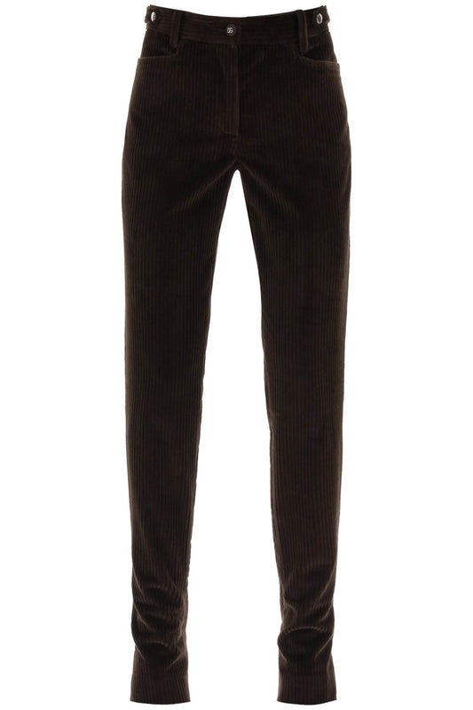 Dolce & Gabbana Dolce & gabbana bell-bottom corduroy pants