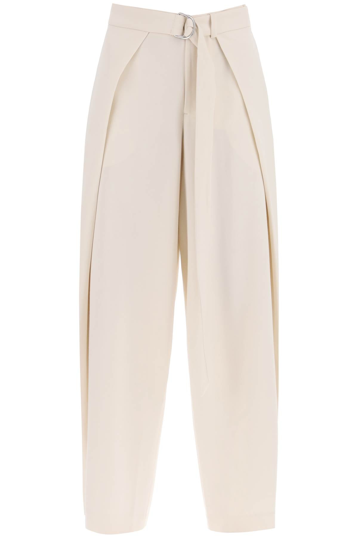 Ami Alexandre Mattiussi Ami paris wide fit pants with floating panels